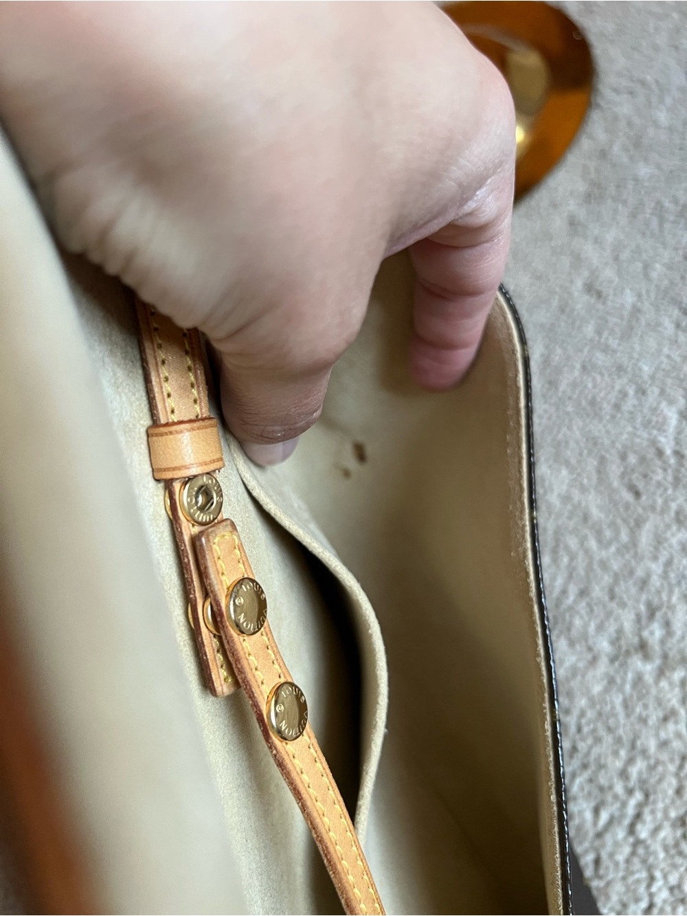 🔥🔥Authentic Louis Vuitton Pochette Twin GM Crossbody Bag full inclusion - Picture 5 of 11